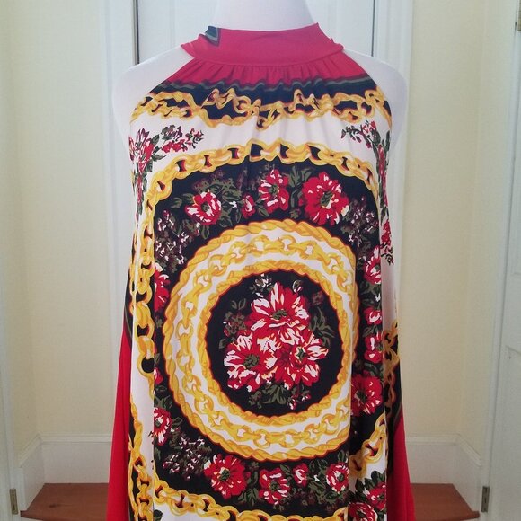 Fashion in style multicolored top sz XL - Picture 1 of 5